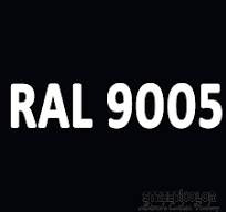 RAL 9005 hluboká černá