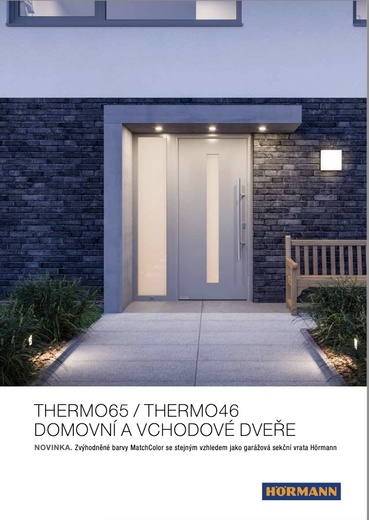 Katalog domovní dveře Thermo65/46 2023
