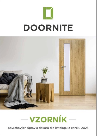 Vzorník dekorů dveří Doornite